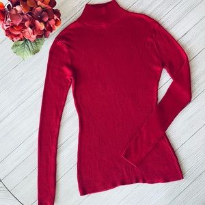 Canvasbacks ribbed turtleneck sweater